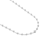 Colar Riviera Espeçada Diamantes Brilhantes 1.6 CT