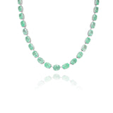 Colar Oval Esmeralda Colombiana 42 CT