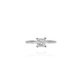 Anel Solitário Diamante Princess 1 CT