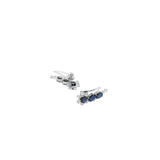 Brinco Ear Cuff Safiras e Brilhantes 5.6 CT