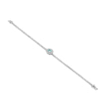 Pulseira Turmalina Paraíba com Brilhantes 2.5 CT