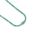 Colar Riviera Esmeralda 15 CT