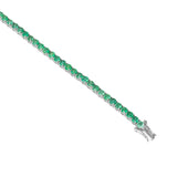 Pulseira Riviera Esmeralda 6.5 CT
