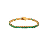 Pulseira Riviera Esmeralda 6.8 CT