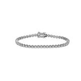 Pulseira Riviera Diamantes Brilhantes 3.82 CT