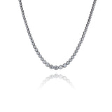 Colar Riviera Diamantes Brilhantes Degrade 5.7 CT