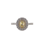 ANEL BRILHANTES FANCY YELLOW E BRILHANTES 1.4 CT